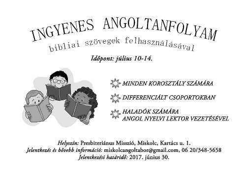 Angol tanfolyam